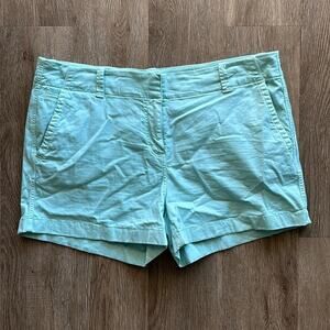 Vineyard Vines Every Day Shorts Size 12 Aqua Haze 3.5" Semi Fitted Pockets